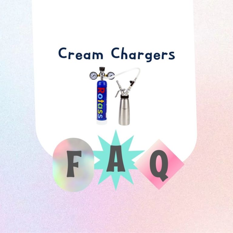 7 Frequently Asked Questions about Cream Chargers
