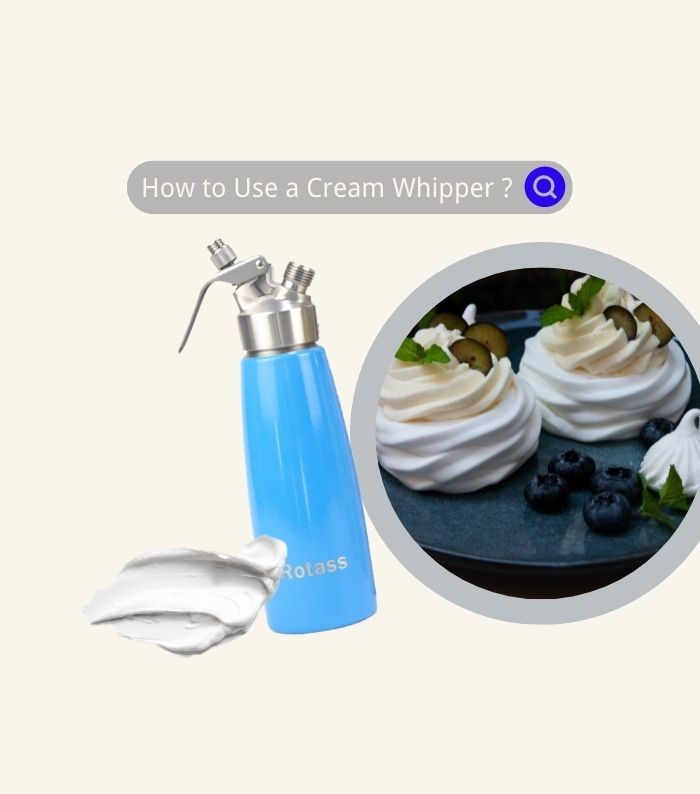 How to Use a Cream Dispenser to Make Foam, Whipped Cream, and Mousse