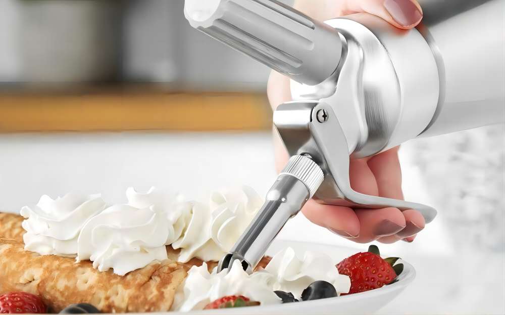 home made whipped cream dispenser