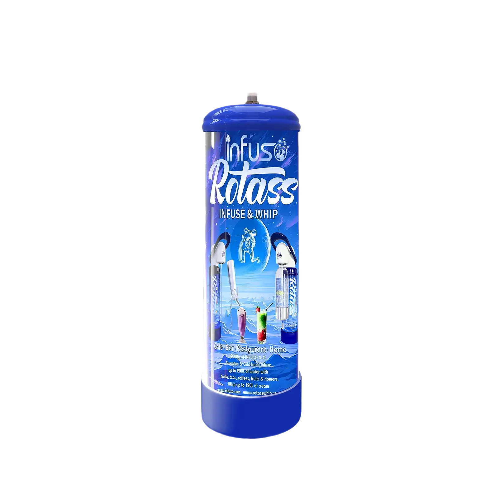 Rotass-Infuso 2000g N2O Cylinder