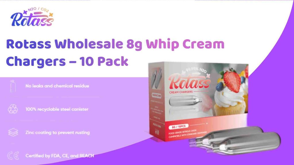 Rotass Wholesale Whip Cream Chargers