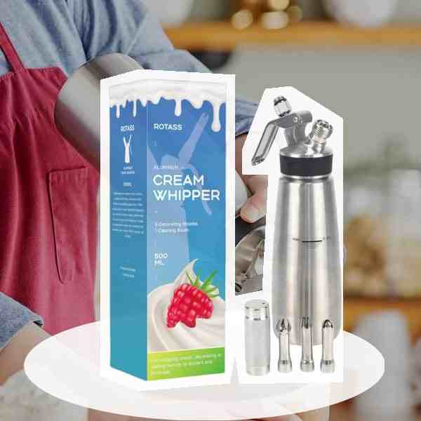 Whipped Cream Dispensers & Chargers - Rotass