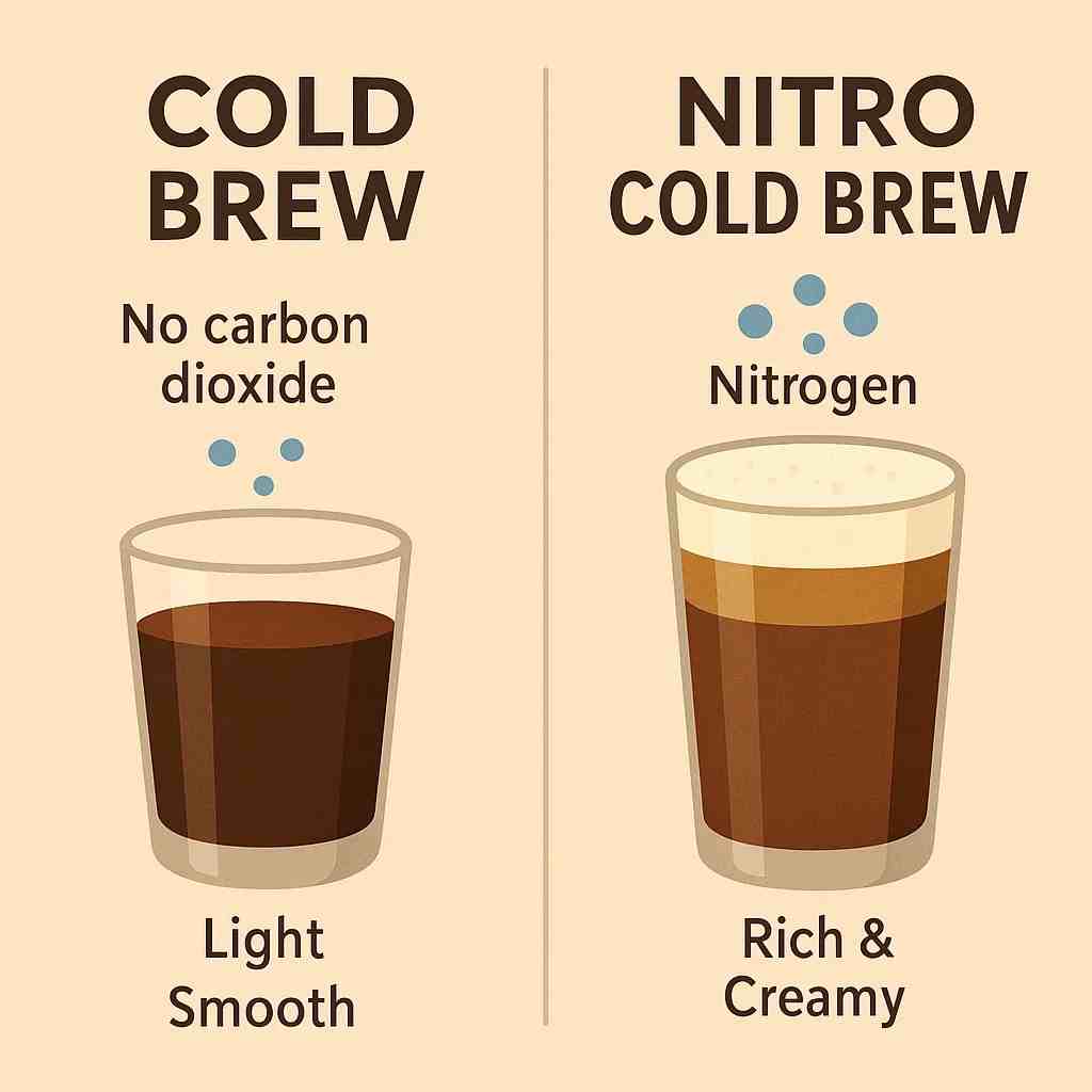 Cold brew vs nitro cold brew