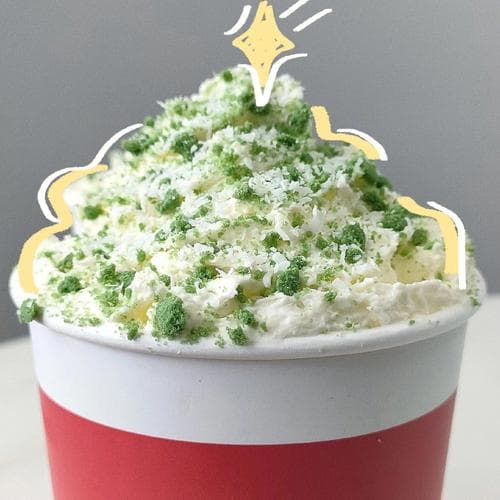 Lime Zest & Coconut Whipped Cream Topping