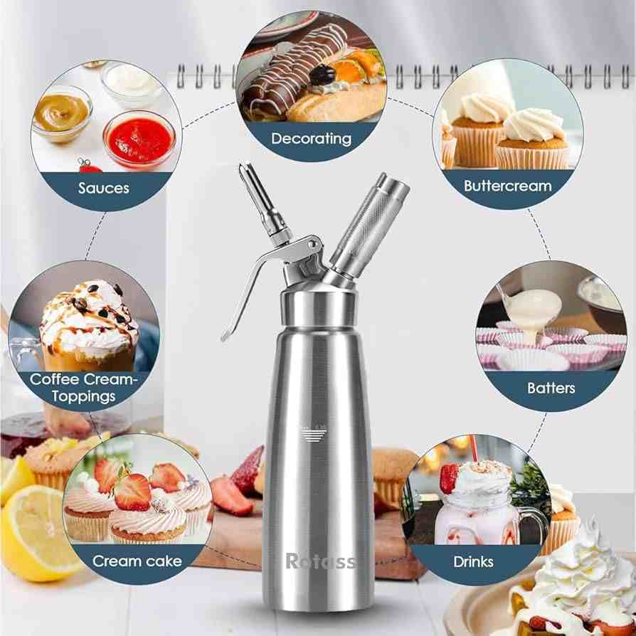 ROTASS Whipped Cream Dispenser