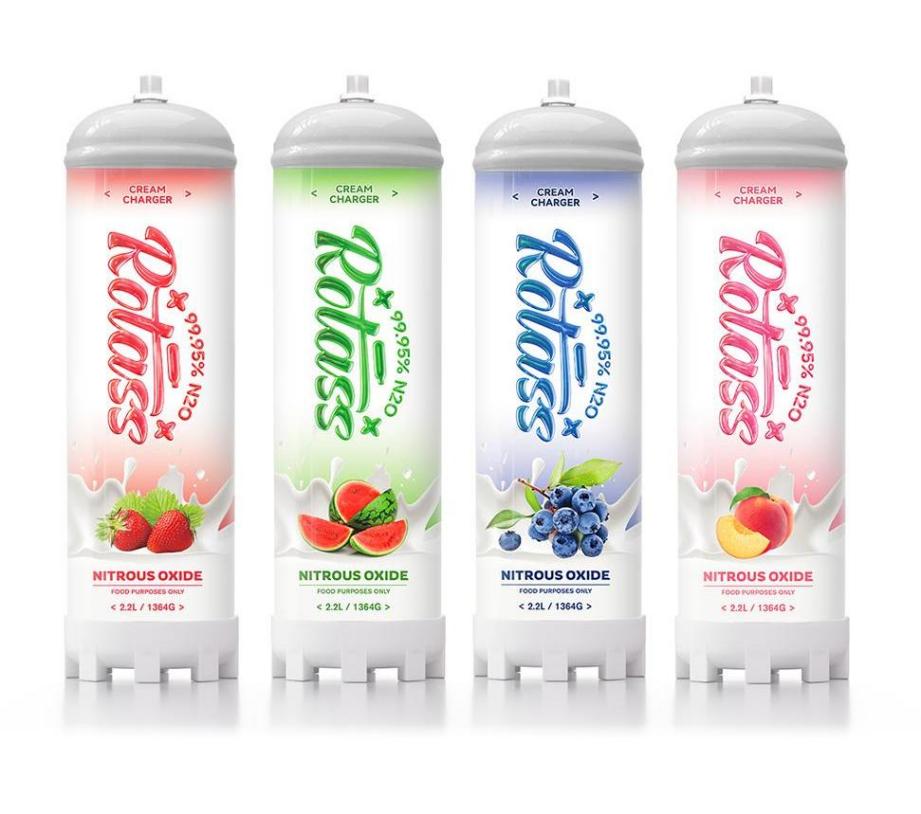 Flavored Nitrous Oxide Canisters