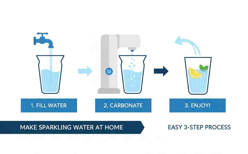 Make Carbonated Water At Home
