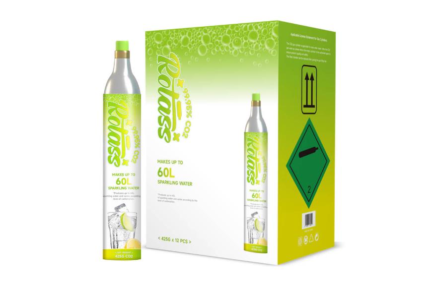 Rotass 60L carbonized gas cylinder