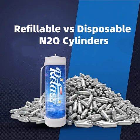 Refillable vs Disposable N2O Cylinders