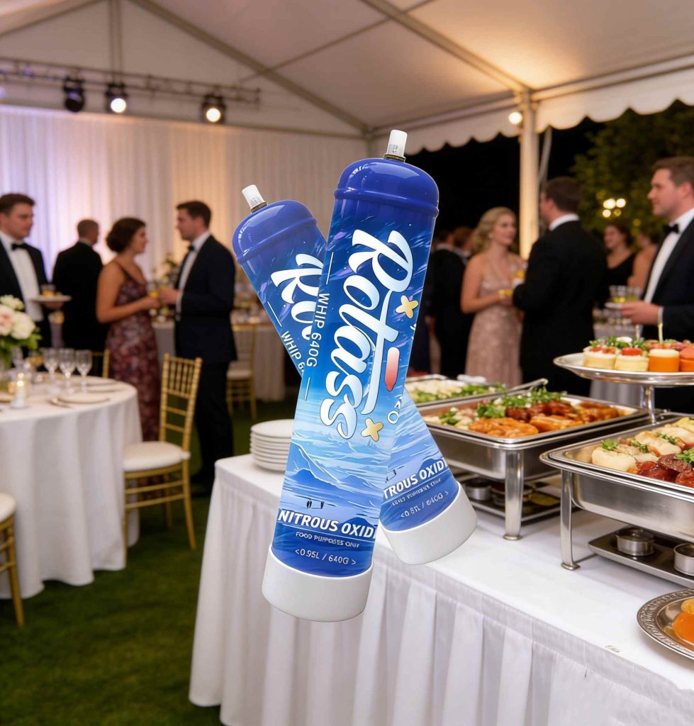 Rotass N2O cylinders in Cater