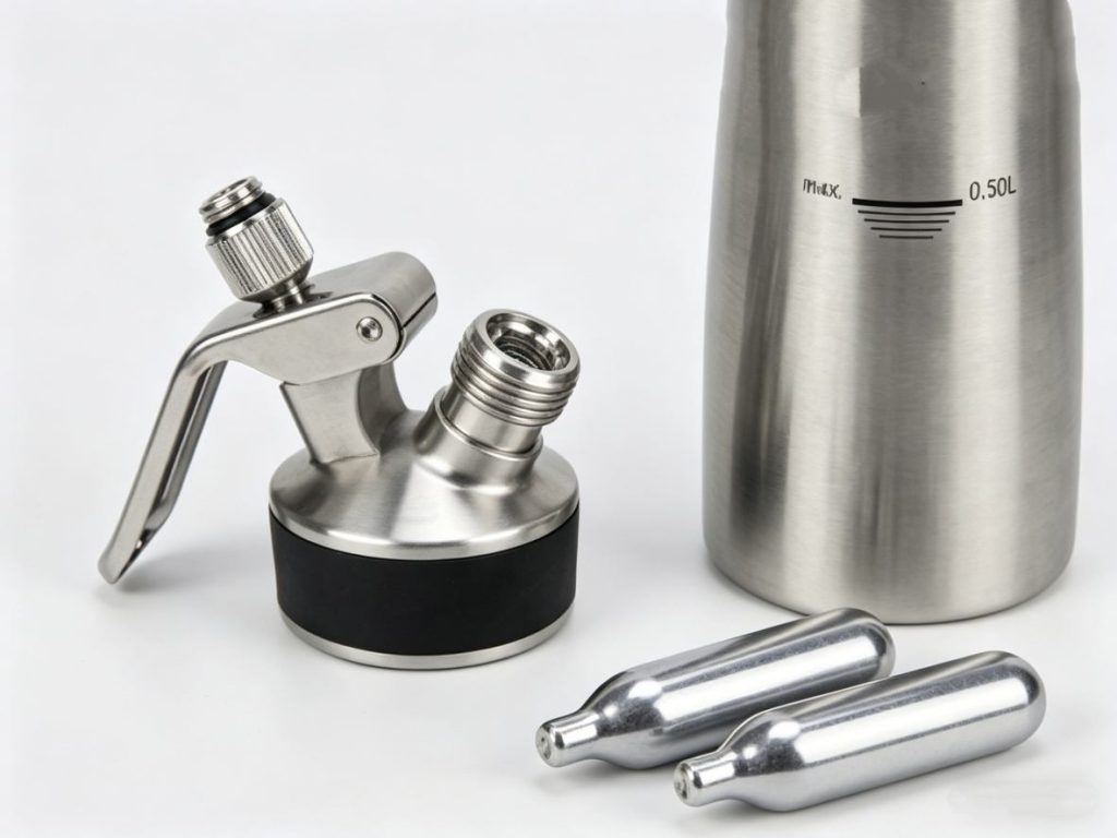 cream whipper charger got stuck