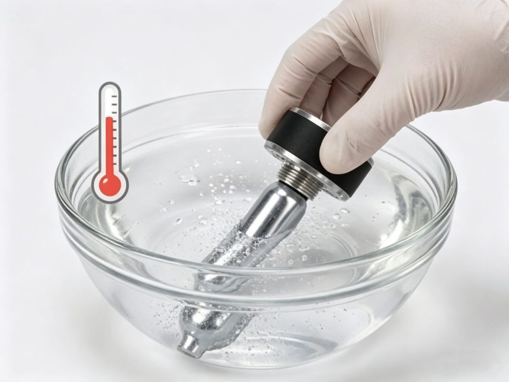 cream whipper charger got stuck