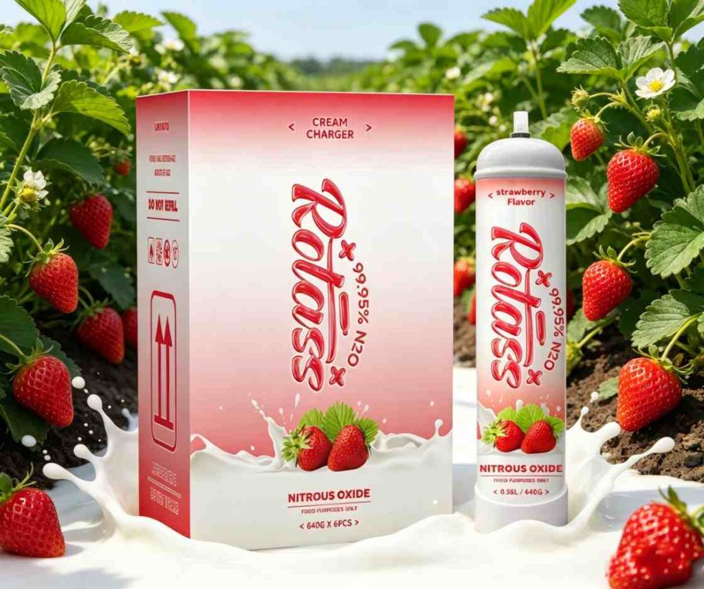 strawberry 640g cylinders
