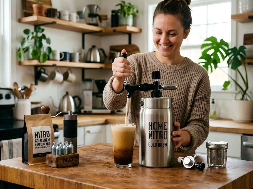 Make Nitro Cold Brew with Mini Nitro Keg