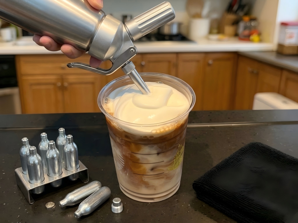 Make Starbucks Cold Foam at Home