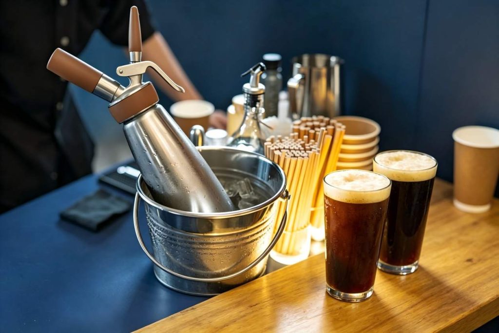 Nitro Cold Brew with Whipped Cream Dispenser