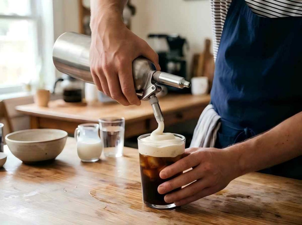 make cold foam with an N2O whipper