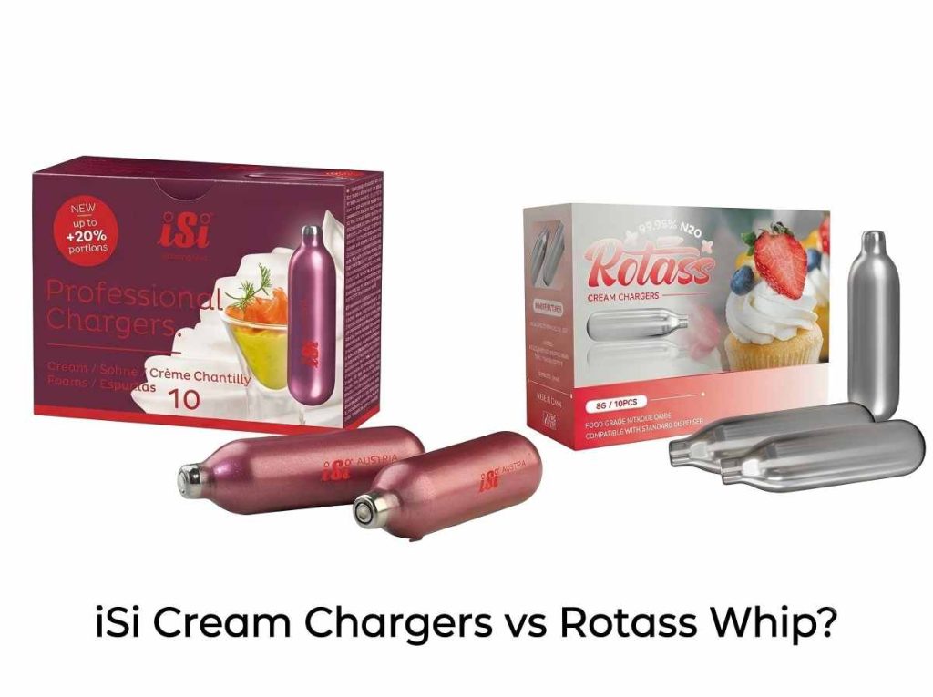 iSi Cream Chargers vs Rotass Whip