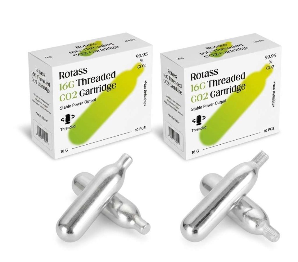 Non-Threaded CO2 Cartridges vs Threaded CO2 Cartridges