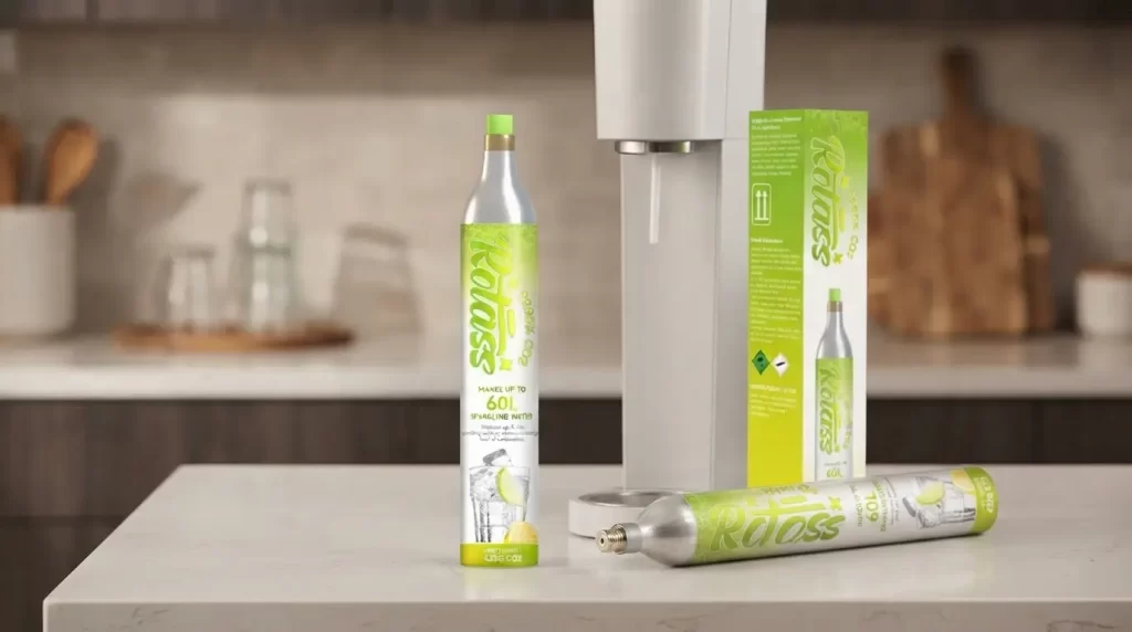 reusable CO₂ cylinder