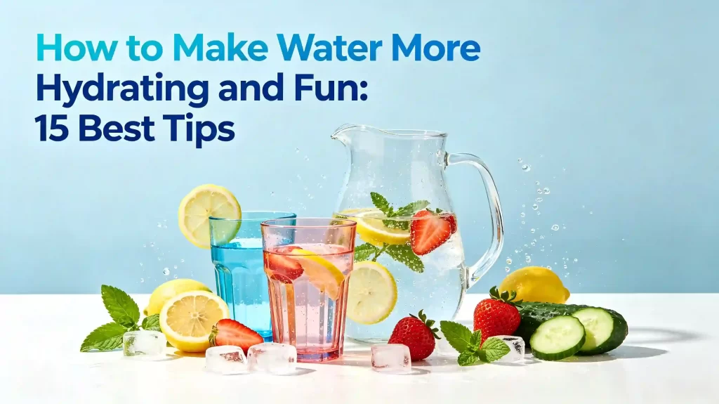 Make Water More Hydrating and Fun