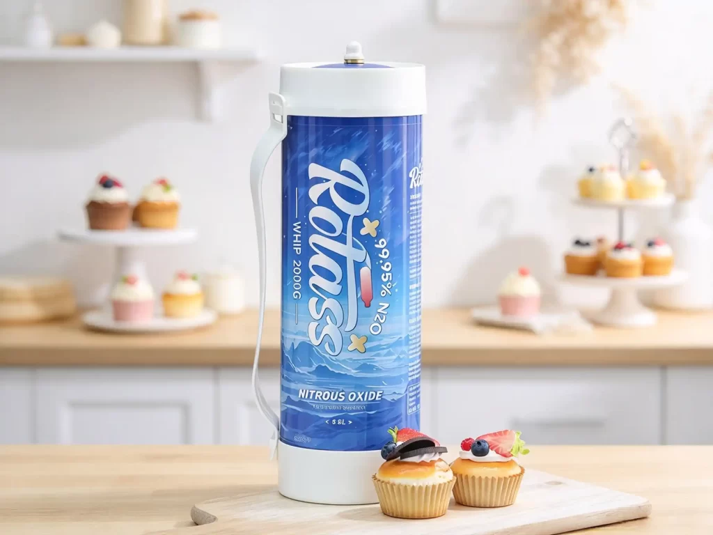 Rotass 3.3L Nitrous Oxide Cylinder